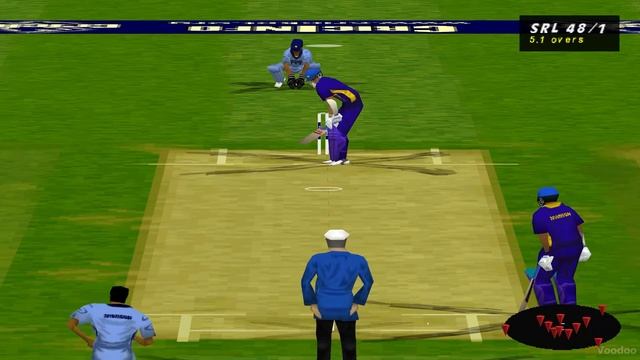 Brian Lara Cricket 99 - Ind vs Srl T10 Match смотреть онлайн