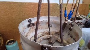 Сборка самодельной дроболейки, литье дроби (7)