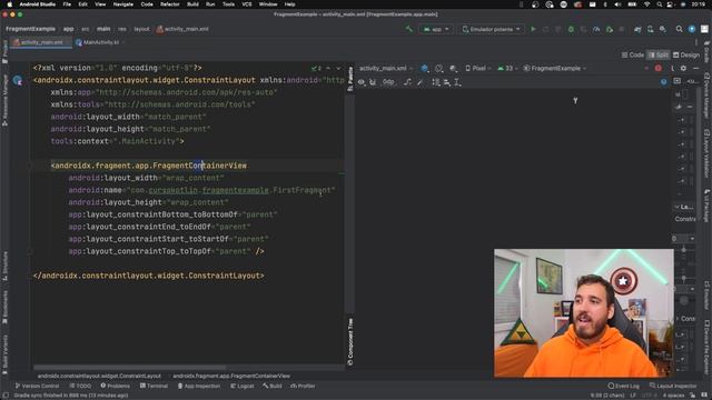 FRAGMENTS en ANDROID con KOTLIN - Aprende a utilizar los FRAGMENTS en ANDROID STUDIO смотреть онлайн