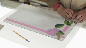 Пленочный витраж на зеркале. Видеоуроки по изготовлению витражей от ВитражТрейд..