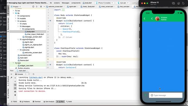 Chat Messaging App смотреть онлайн