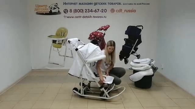 Санки-коляска PIKATE АРКТИК смотреть онлайн