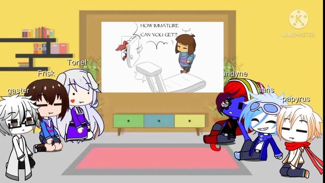 undertale react to sans (funny videos/sans vs Jevil) part 3 смотреть онлайн