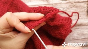 Жилет с V образным вырезом. Ч 3. Перед.