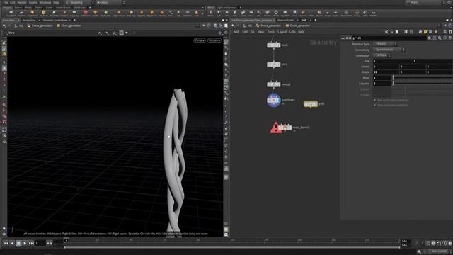 Houdini - Procedural Game asset/Fence Chain Link - Unity 3D & Unreal смотреть онлайн