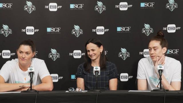 New York Liberty Post Game Press Conference ~9/7/23 смотреть онлайн