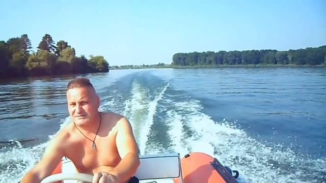 Rib 4.2m +Yamaha 20 cp iulie 2015 смотреть онлайн