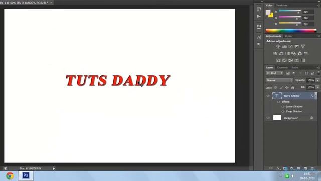 Photoshop Tutorial : Using Text Tool in Photoshop CS6 смотреть онлайн