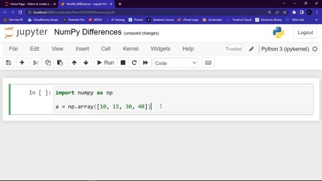 NumPy UFUNC | LESSON 8 | NUMPY DIFFERENCES смотреть онлайн
