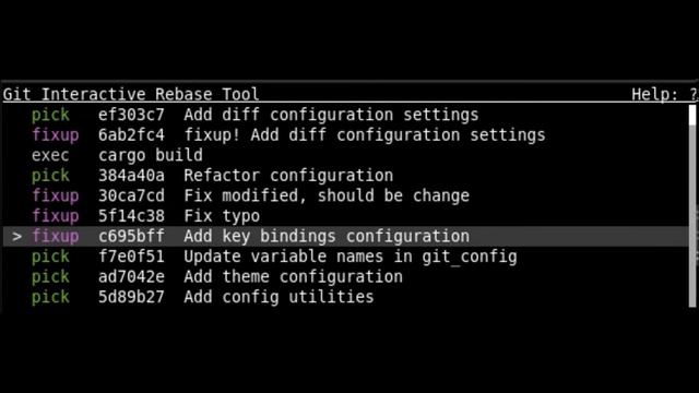 Git Interactive Rebase Tool - Demo смотреть онлайн