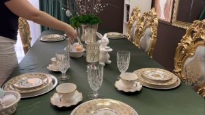 Пасхальная сервировка стола