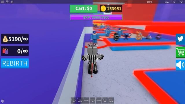 Using The Vip and Darkness Bags To Steal From The Black Market - Roblox Shopping Simulator смотреть онлайн