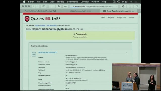 lvh, Cory Benfield, Glyph, Hynek Schlawack, Paul Kehrer - The Hitchhiker's Guide to TLS & SSL смотреть онлайн