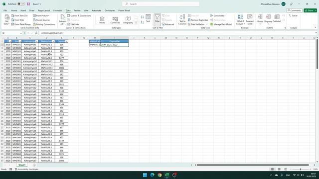 Excel - MLOOKUP funksiyası (Excel-in standart funksiyaları içərisində olmayan yeni funksiya) смотреть онлайн