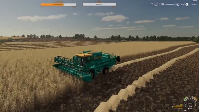 FS19* МР * колхоз "Рассвет" #33/2 (3 камеры) смотреть онлайн