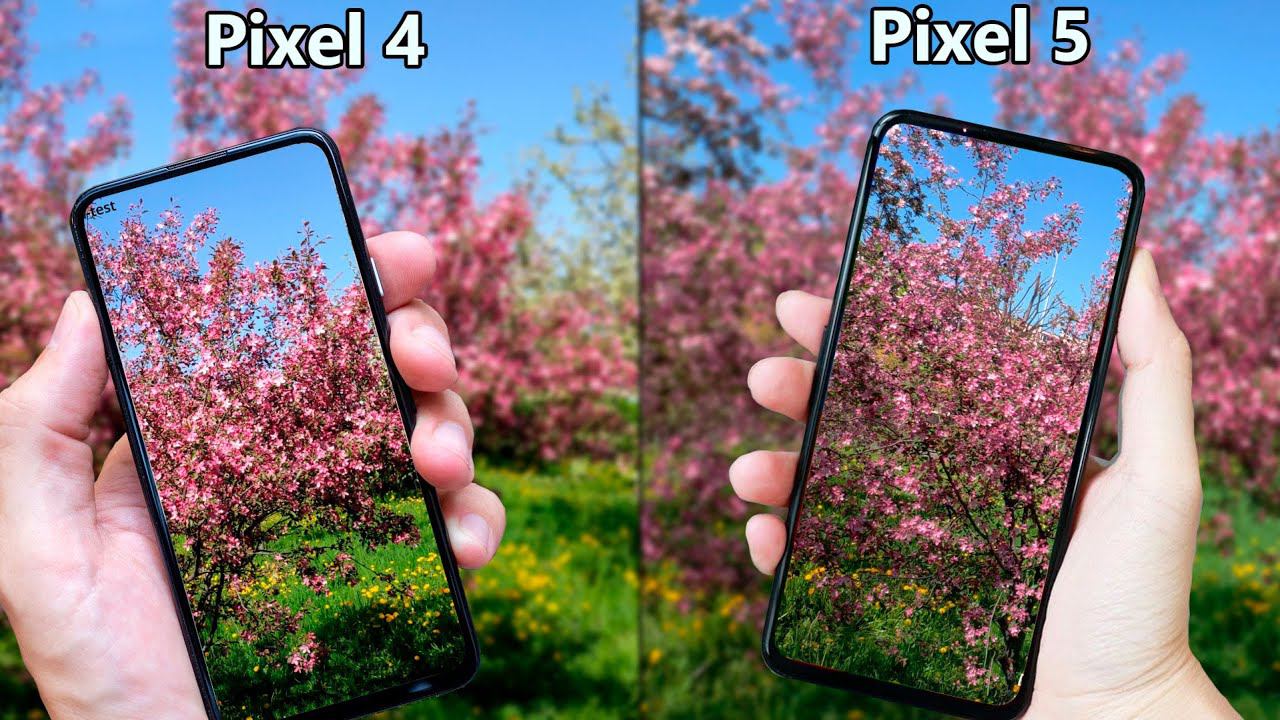 Google Pixel 4 vs. Pixel 5 - Сравнение видеокамер смартфонов (4К, Зум, Стабилизация, 120fps) смотреть онлайн