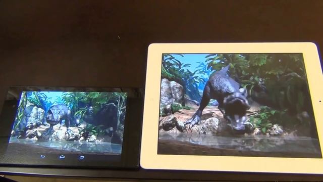 New Nexus 7 2 VS  IPad 4 Gaming And Graphics Test