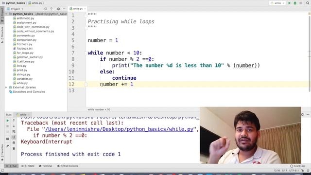 Python Tutorial 10: While Loop смотреть онлайн