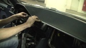 Как снять торпеду Mercedes Benz w124