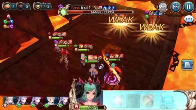 How To Farm Kali!! A Top Tier SSR Advent Hero!! Boss Mechanics/Walthrough. [Knights Chronicle] смотреть онлайн