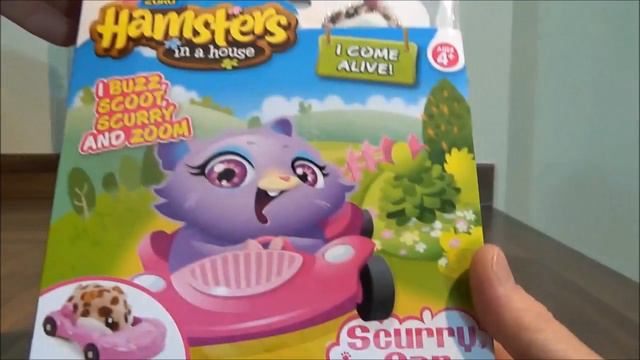Hamsters In A House Zuru Toys Unboxing House And Scurry Car