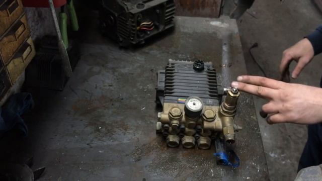 Ремонт мойки высокого давления Prototecnica ELITE. смотреть онлайн