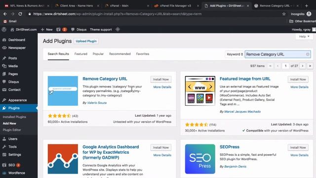How To Install, Activate And Delete Wordpress Plugins (2019) смотреть онлайн