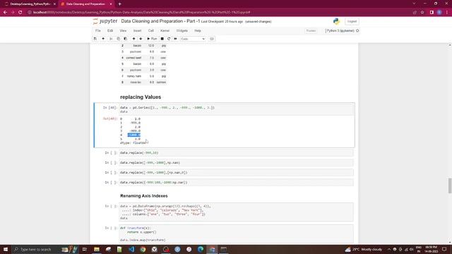 Tutorial 10 Data Cleaning, Preparation and Transformation смотреть онлайн