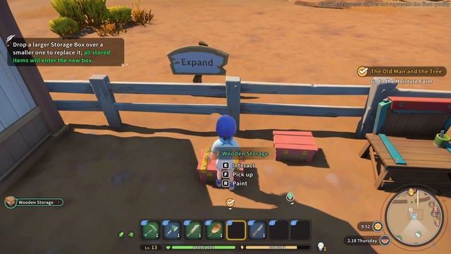 How To Increase Storage Early Game - My Time At Sandrock