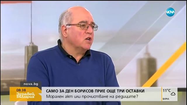 Морален акт или прочистване на редиците са приетите от Борисов оставки (10.04.2019г.) смотреть онлайн