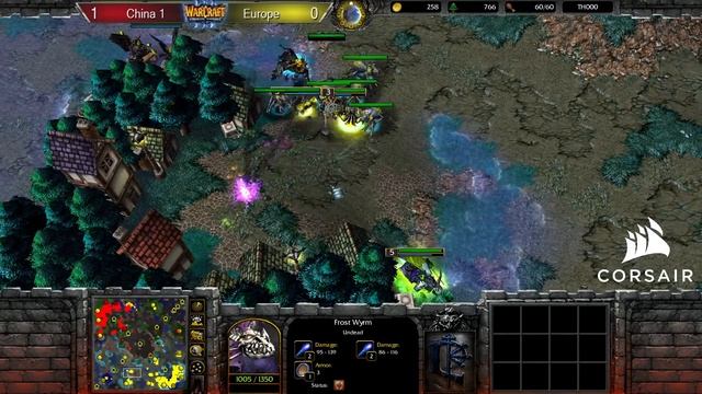 WC3 - Huya 4v4 Tournament: Team China 1 Vs. Team Europe