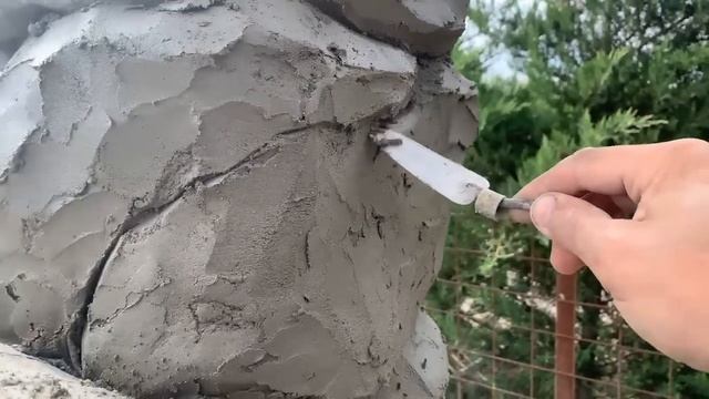 Арт бетон.Как сделать беседку из арматуры песка и цемента. смотреть онлайн