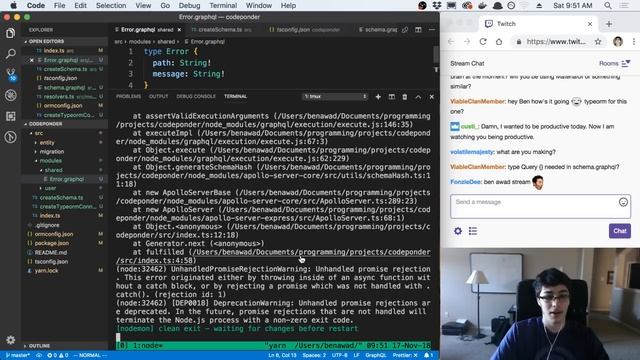 Live Coding the GraphQL Server - Part 0 of Code Ponder смотреть онлайн