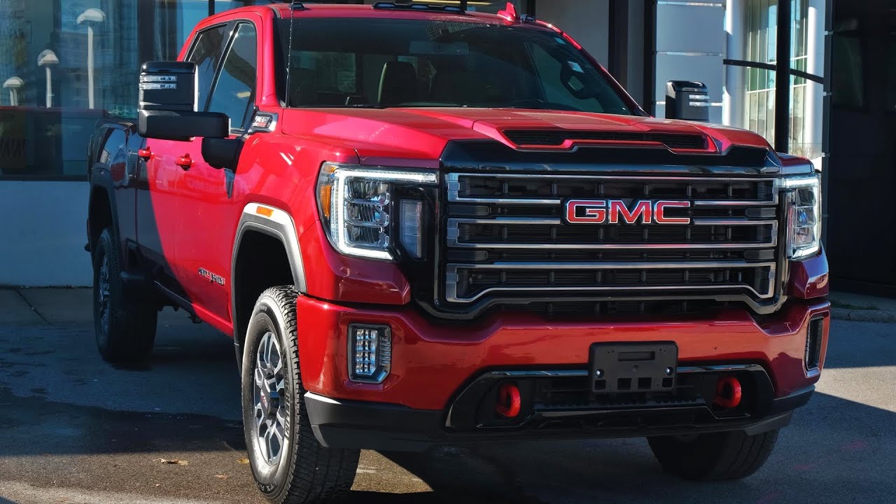 2022 GMC Sierra AT4 - Детали экстерьера и интерьера (роскошный большой грузовик) смотреть онлайн
