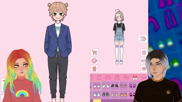 СОЗДАЕМ С ЙОШИ ИДЕАЛЬНУЮ ДЕВУШКУ И ИДЕАЛЬНОГО ПАРНЯ! Lily Diary смотреть онлайн