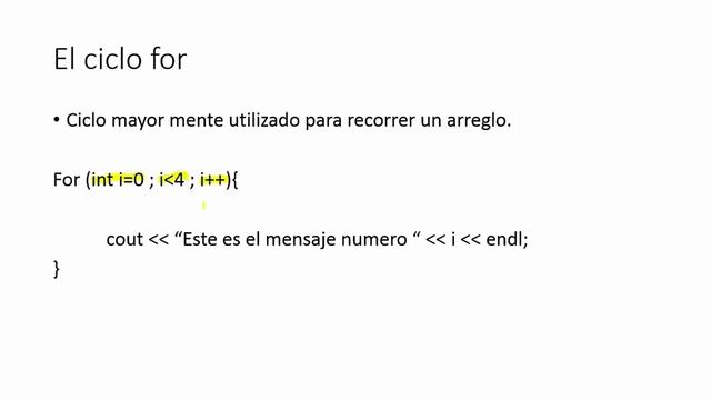 arreglos y ciclo for (c++) смотреть онлайн