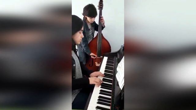 Hungarian Dance No:4 Kontrbas Ve Piyano😊