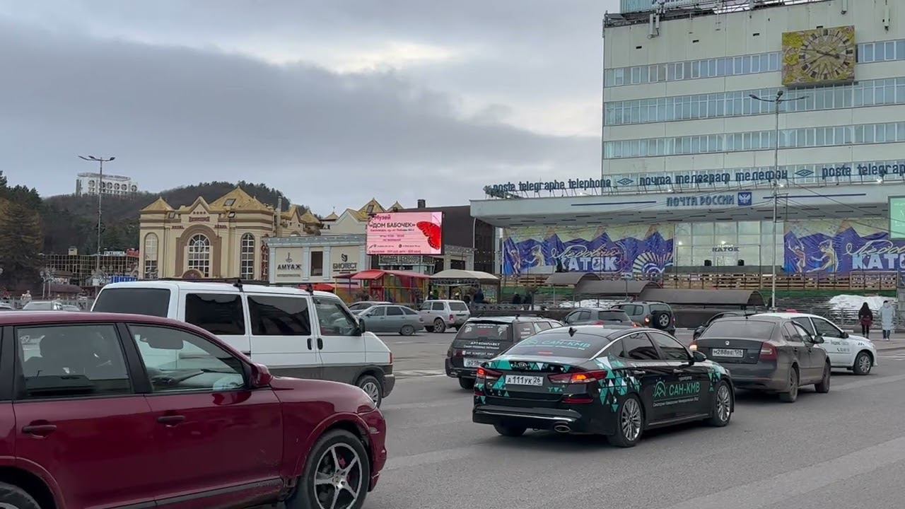 Примеры рекламы на видеоэкранах, г. Кисловодск, пр-т Победы смотреть онлайн