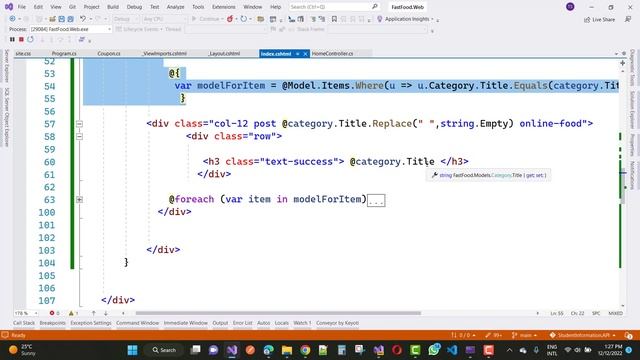 Show List of Items in Grouped with category name in ASP.NET CORE смотреть онлайн