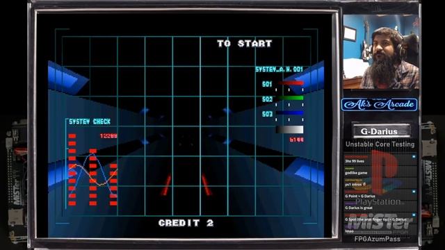 MiSTer PSX Core SHMUP FIRST PLAYS - Part 1 - Zanac Neo, Kyuiin, Gaiaseed, G Darius смотреть онлайн