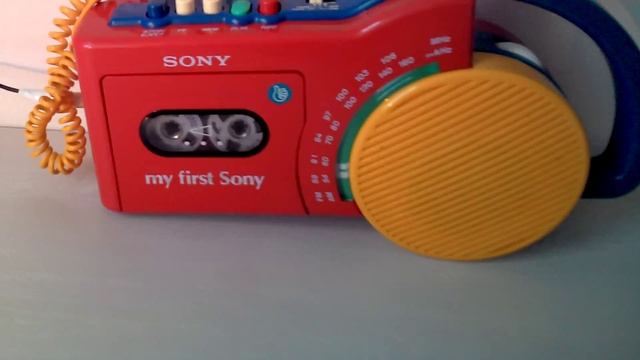 My First Sony Radio Tape Recorder CFM-2300 [R-Player] with karaoke Microphone **FOR SALE!** смотреть онлайн