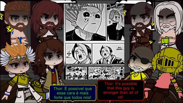 Gods React to Mash Burnedead // Tiktok // Gacha React смотреть онлайн
