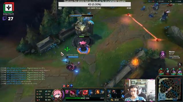 [ITA] Katarina VS Akali - Jungle/Top/Bot perde? IO VINCO! | League of Legends | P. 10.13 смотреть онлайн