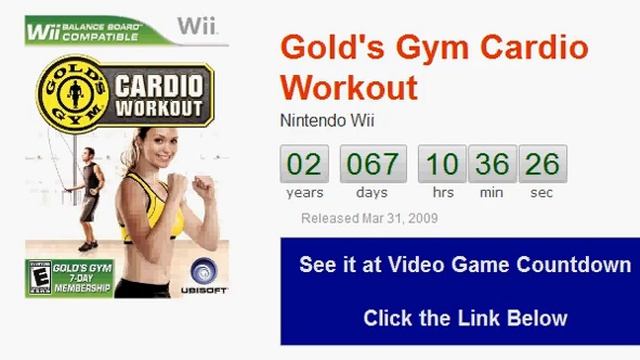 Gold's Gym Cardio Workout Wii Time Since Release смотреть онлайн