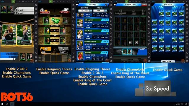 NBA SuperCard Bot. Auto Click Cheats App. Auto Playing & Farming cards. Unlimited Free Trial смотреть онлайн