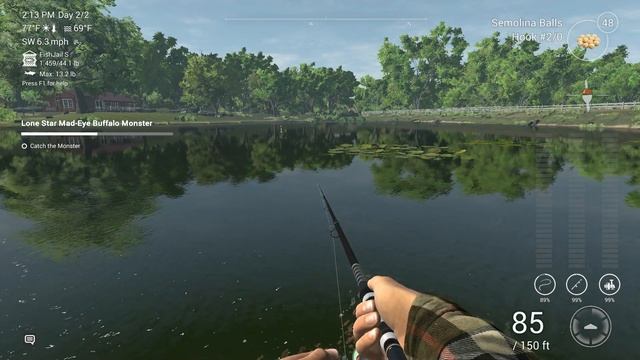 Backlashes and the Mad Eye Buffalo | The Fisherman: Fishing Planet смотреть онлайн