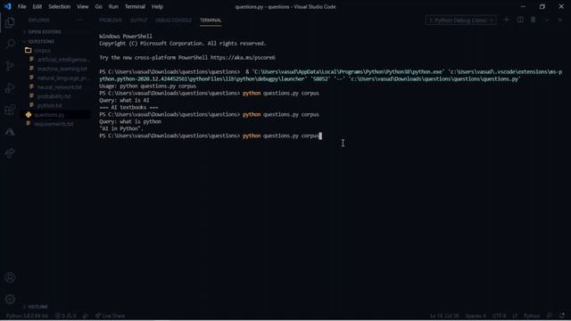 CS50 AI with python project 6b questions смотреть онлайн