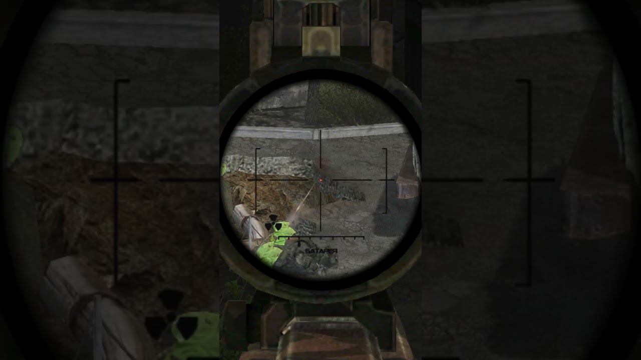 ПРЯМО В ГЛАЗ - Сталкер ОП 2.2 Mod Pack LSC short #shorts смотреть онлайн