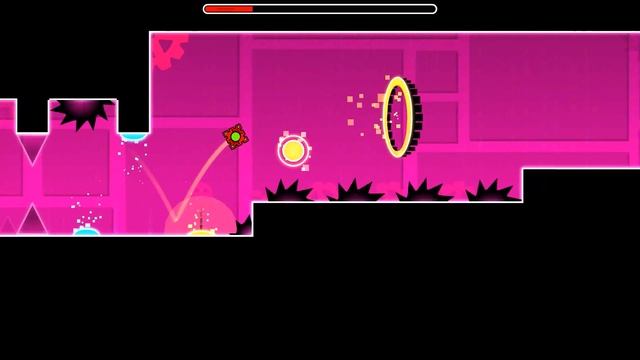 GEOMETRY DASH - CLUTTERFUNK  - Тренировка