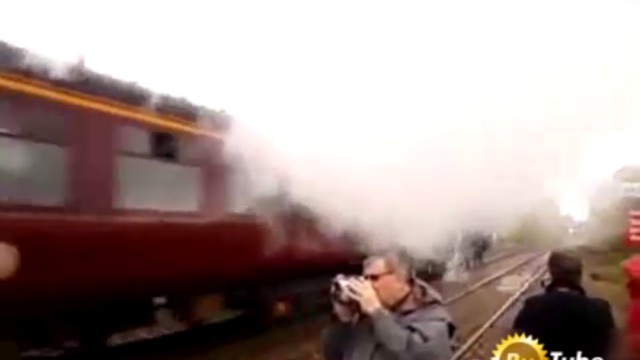Репортеру сильно повезло смотреть онлайн
